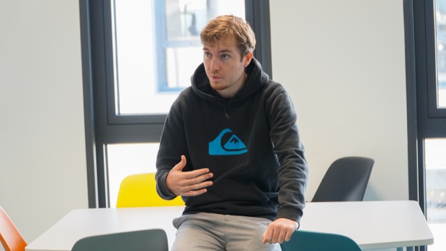 Speaking at a student event